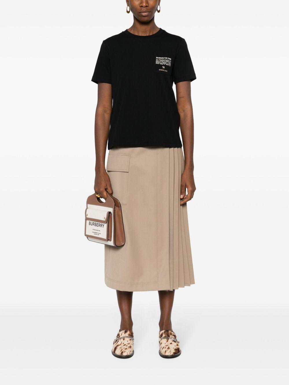 T-shirt Sax nera <BR/> 2419971021600 019 MAX MARA 