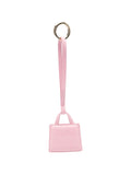 Portachiavi in pelle con borsa mini