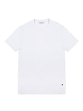 T-shirt basic bianca mini ricamo