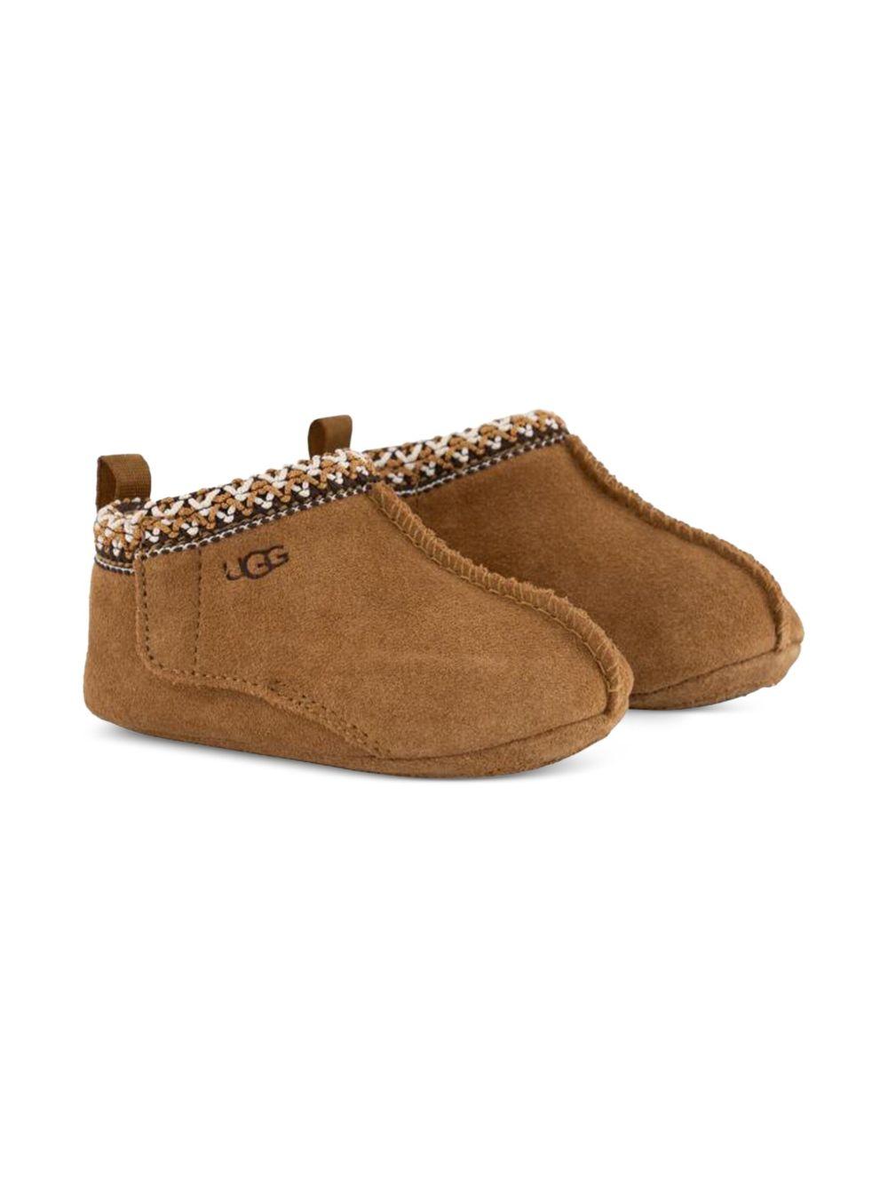 Stivaletti da Neonato UGG Bixbee in Camoscio Castano 1130359I CHE UGG KIDS 