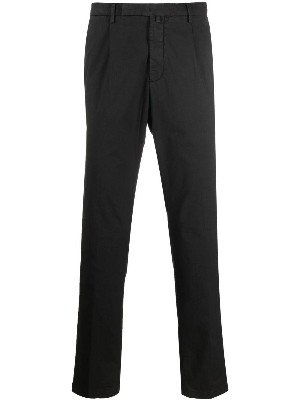 Pantalone nero in tinta unita BG21V322070 010 BRIGLIA 