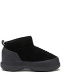 STIVALE LUNA LOW NERO IN PELLE SCAMOSCIATA