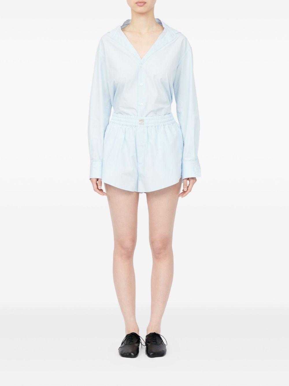 Shorts vita alta effetto ballon S52MU0135M35480 501 MM6 MAISON MARGIELA 