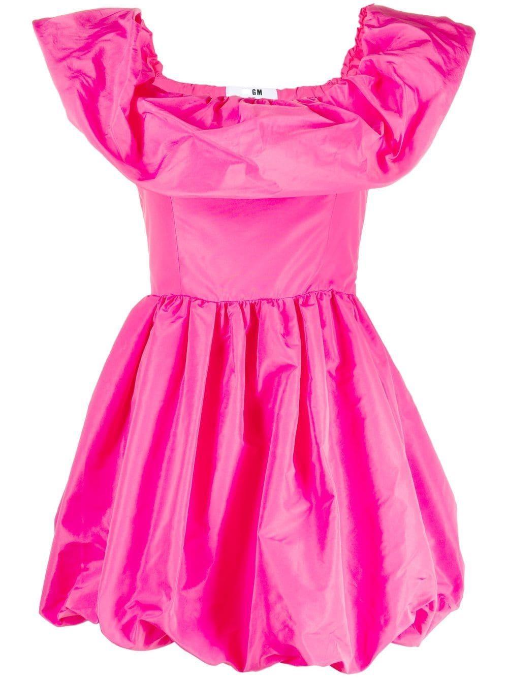 Abito fucsia a palloncino 3441MDA186237109 ROSA MSGM 