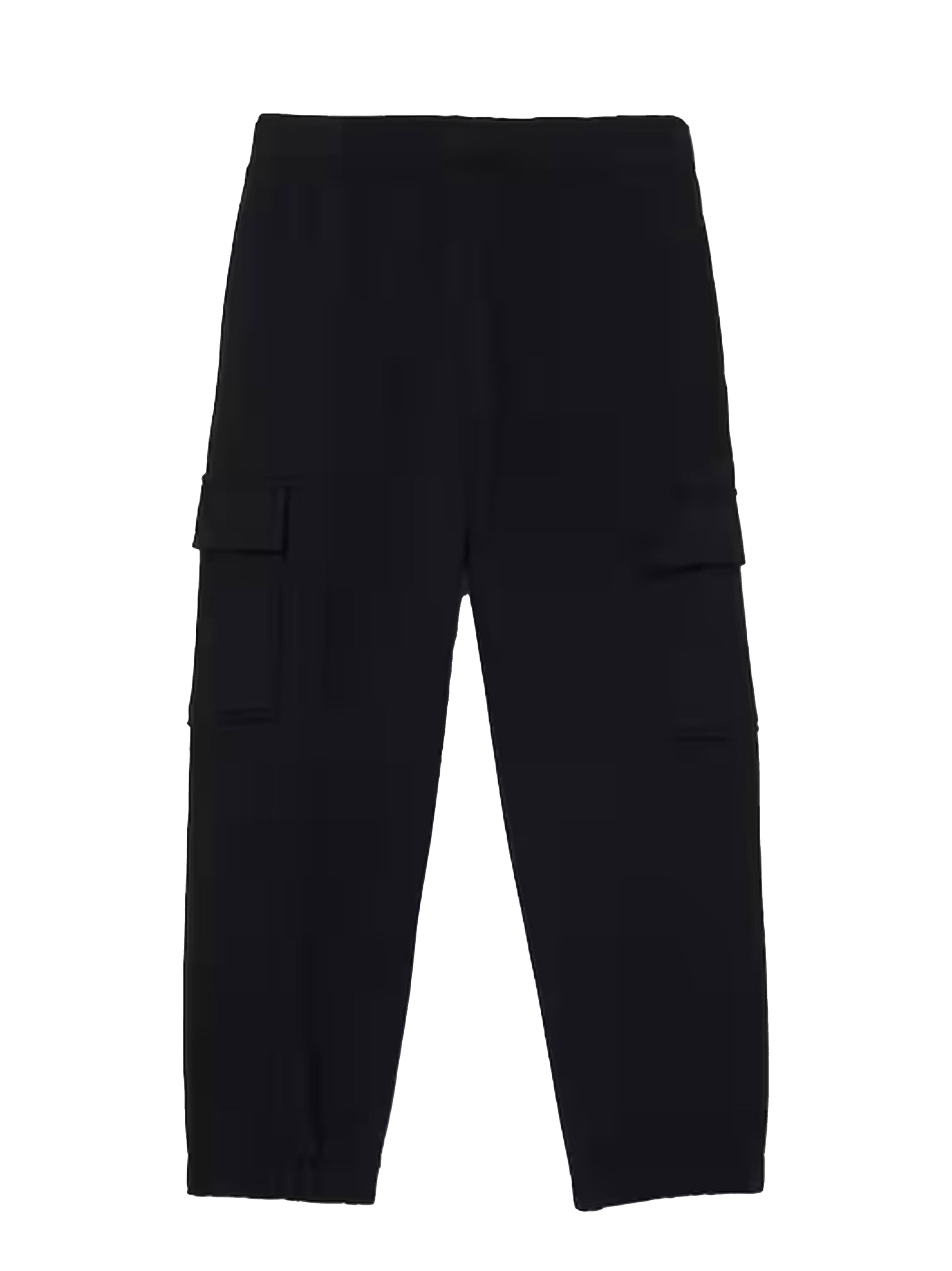 Pantalone nero cargo XJ7345 031 LACOSTE KIDS 