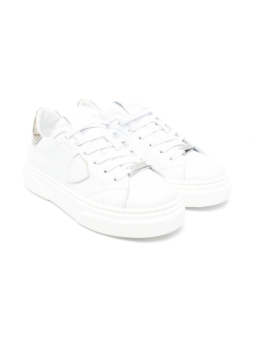 Sneakers Temple bianche/oro kids
