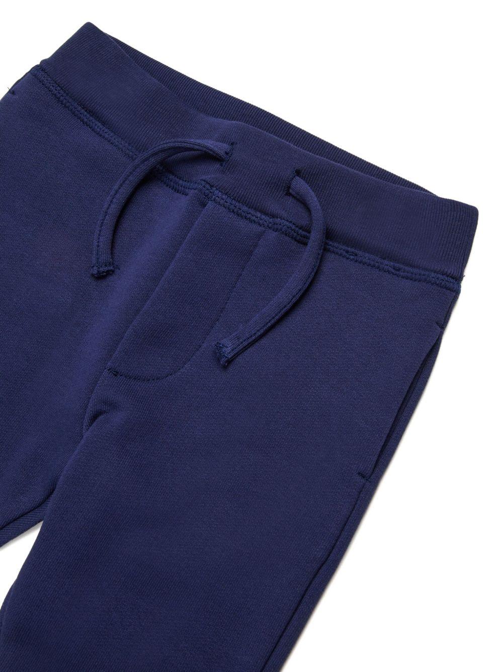 Pantaloni Sportivi in Cotone DQ3090D00ZF DQ864 DSQUARED KIDS 