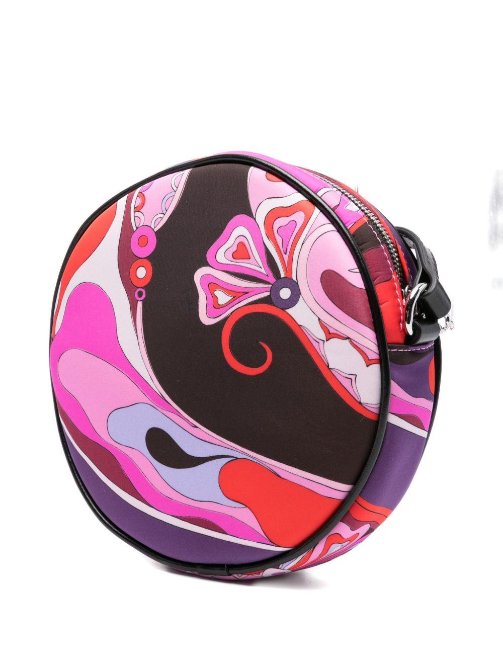 Borsa a Tracolla con Stampa Astratta PX0B38N0373 513RO EMILIO PUCCI KIDS 