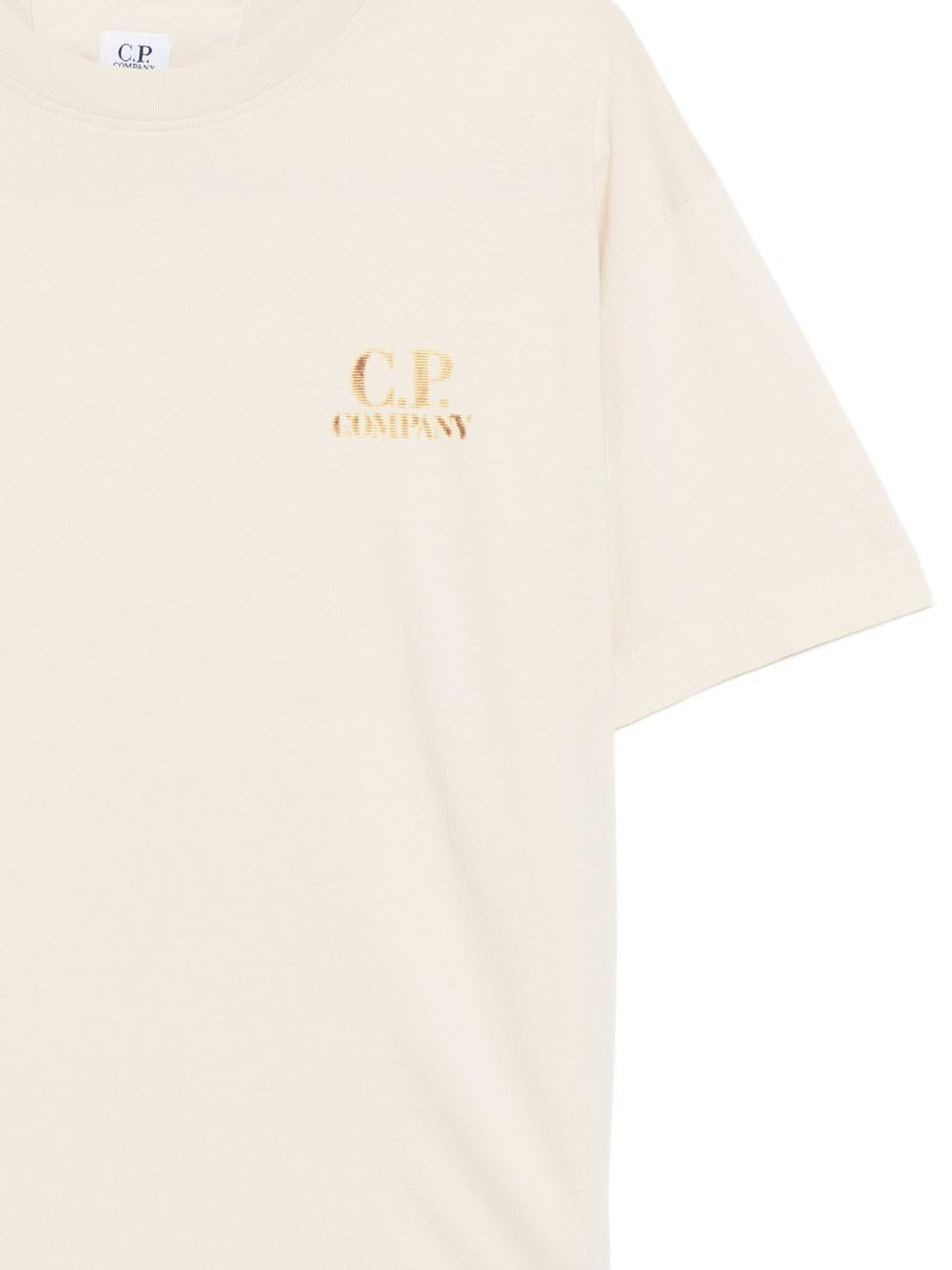 T-shirt in cotone con logo 20CMTS143A110579W 114 CP COMPANY 