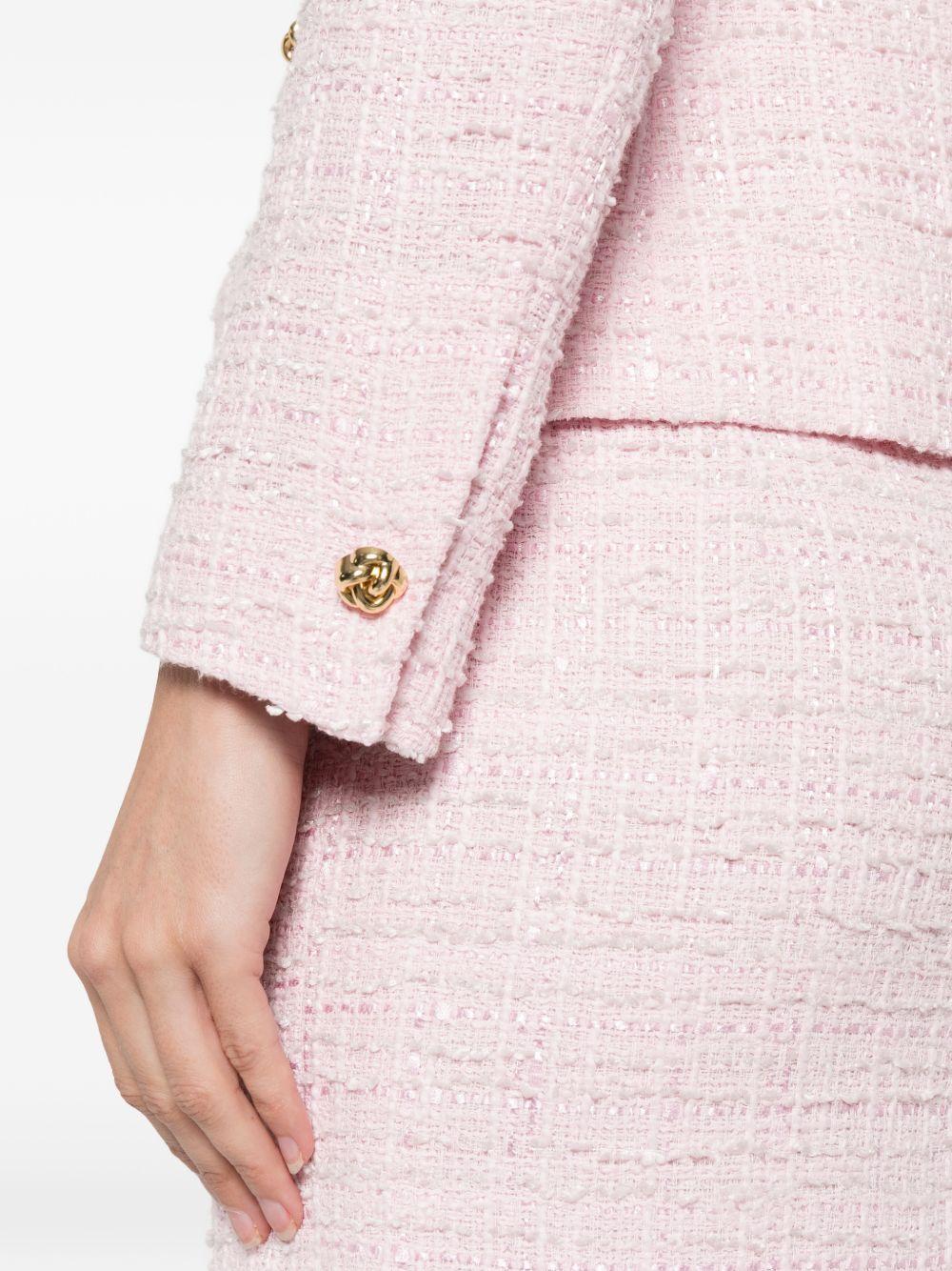 Giacca in tweed con bottoni dorati JODIE160050Y1056 473 TAGLIATORE 