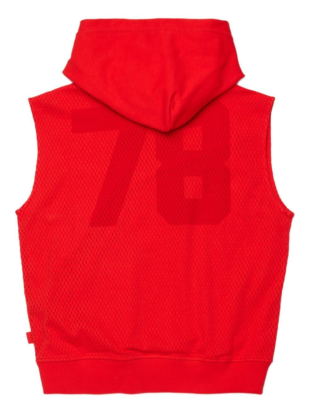 Felpa smanicata con cappuccio J02591KYA0M K405 DIESEL KIDS 