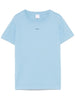 T-shirt azzurra  mini logo