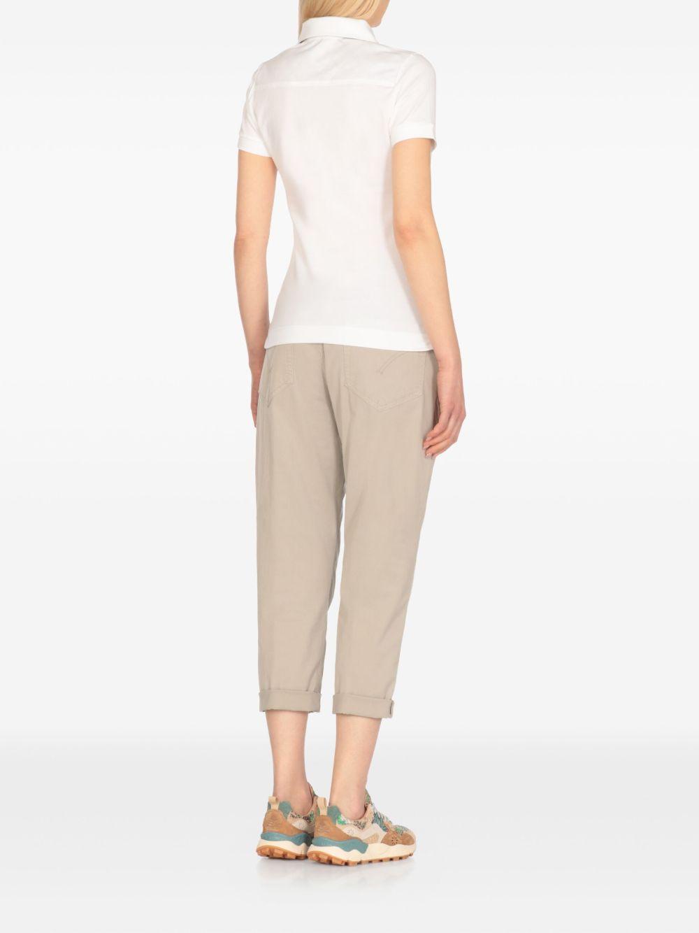 Polo in cotone con abbottonatura frontale LML0634 WH33 BARBOUR 