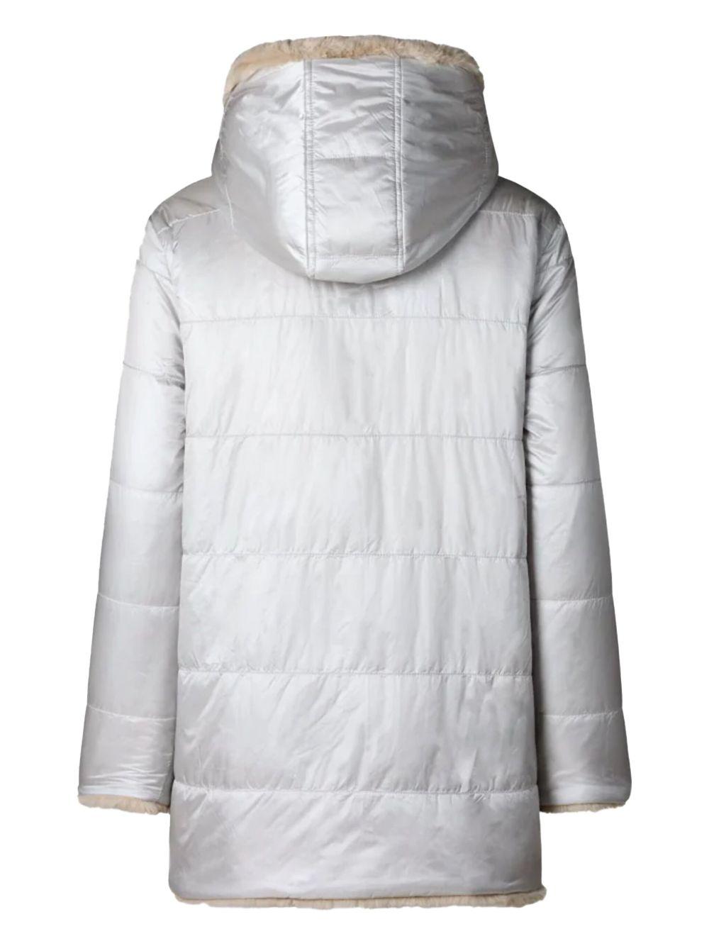 Giacca Bridget reversibile pelliccia ecologica D40070WFURY19 10034 SAVE THE DUCK 