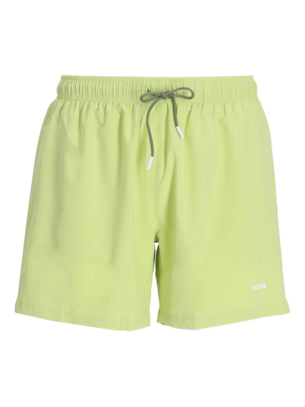 Costume tio verde pastello  mini logo lettering