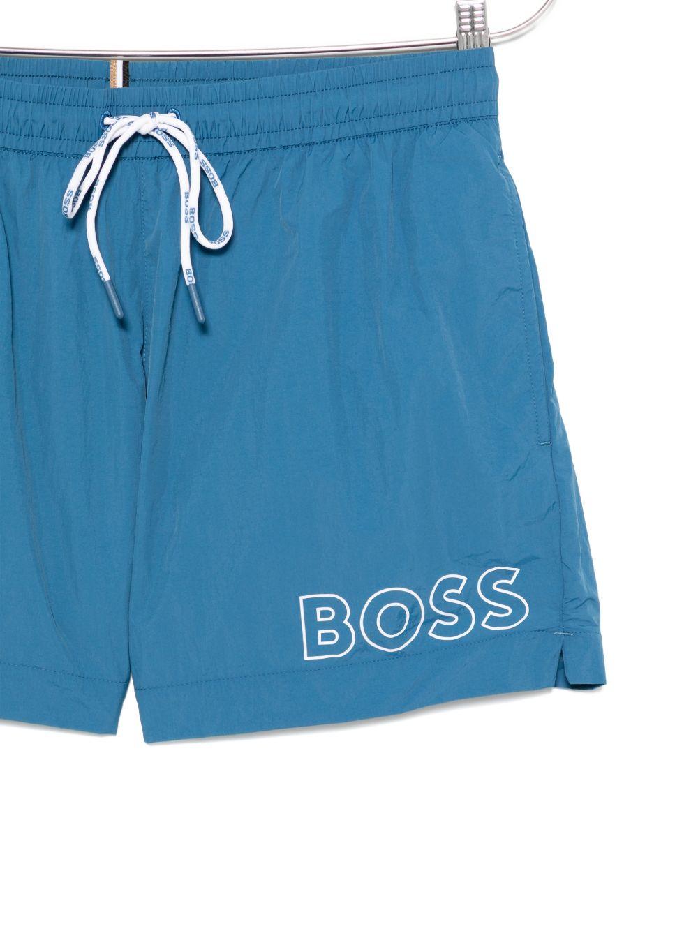 Costume da bagno in poliammide con logo 50469280 462 BOSS 