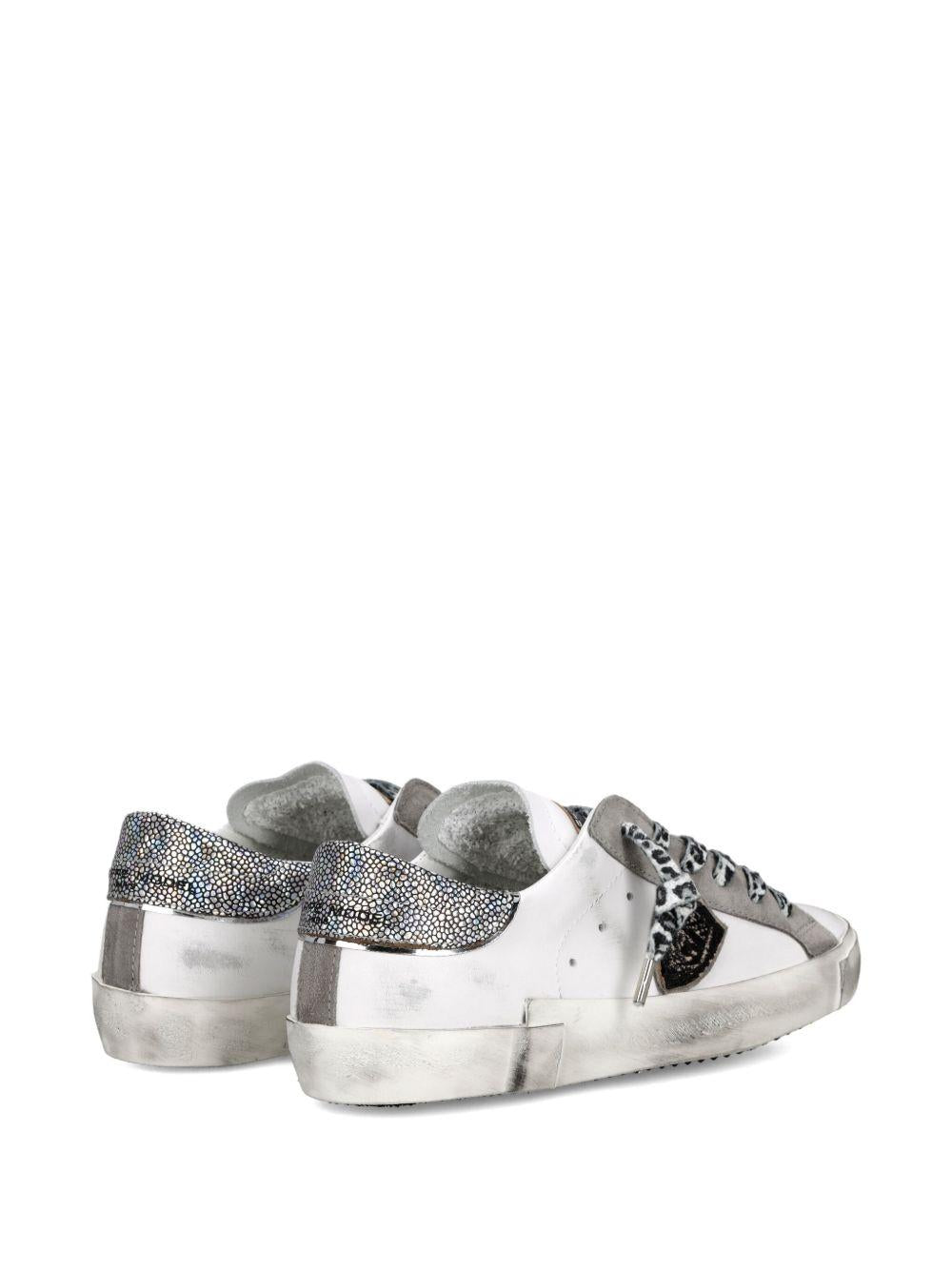 Sneakers Basse in Pelle con Punta Tonda PRLD VML2 PHILIPPE MODEL 