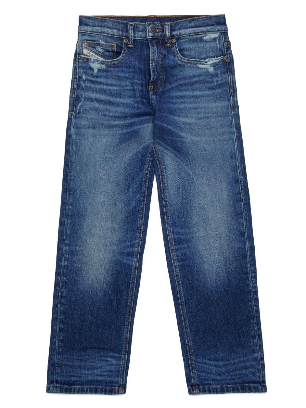 Jeans mini strappi effetto schiarito J01923KXBMK K01 DIESEL KIDS 