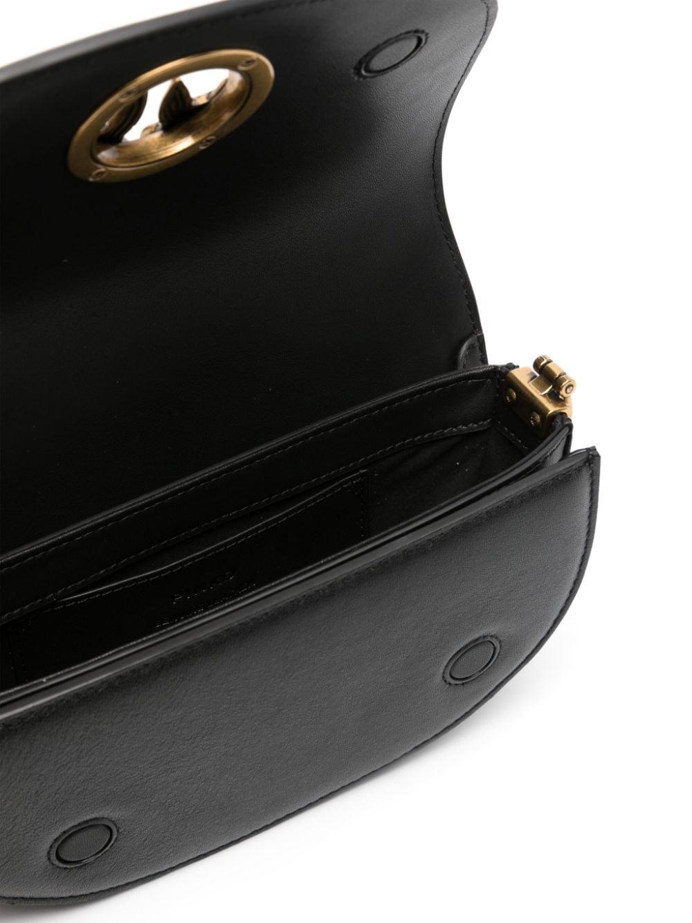 Borsa nera Love Birds 101971A0QO Z99Q PINKO 