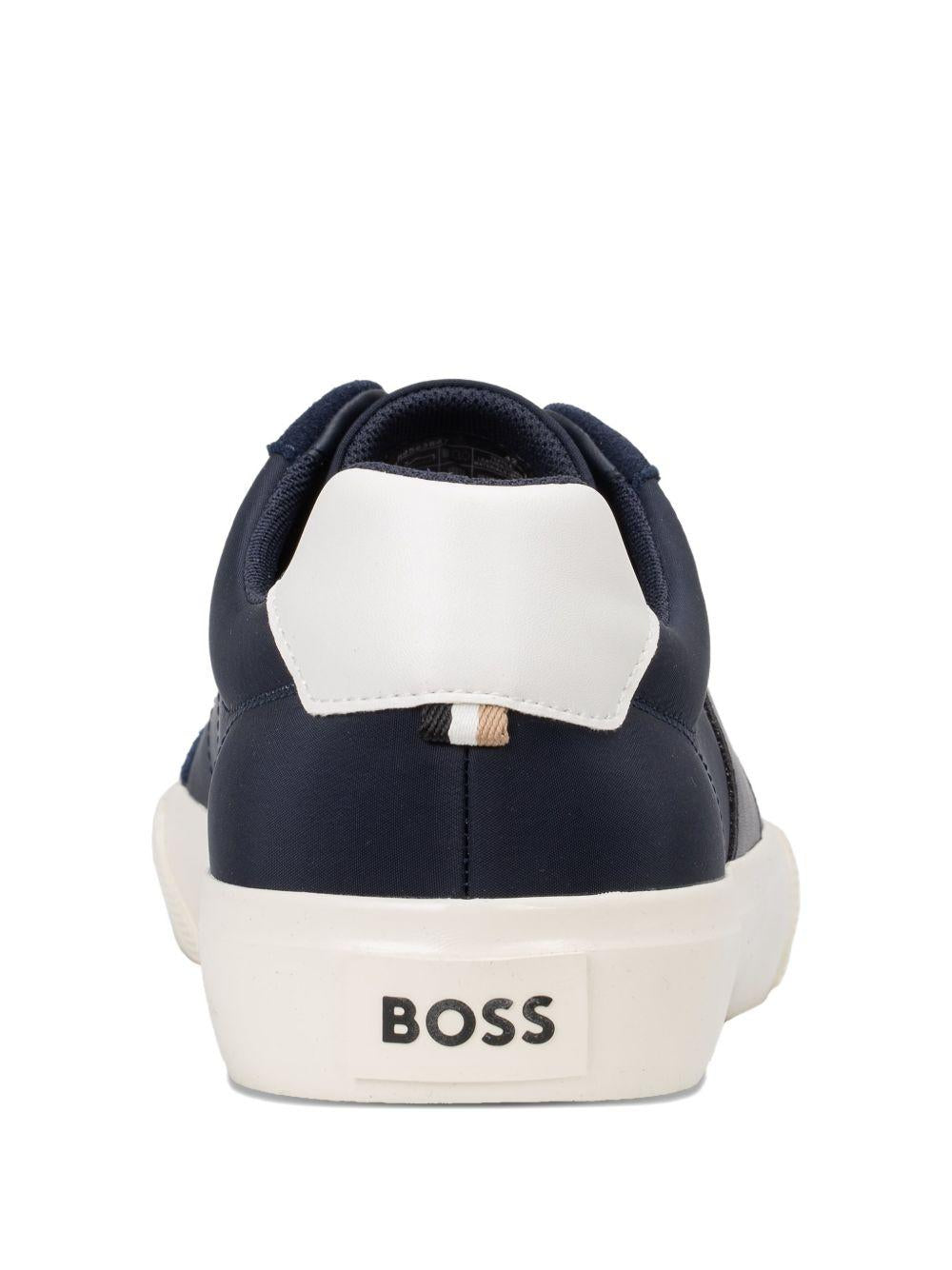 Sneakers basse con suola vulcanizzata 50563847 401 BOSS 