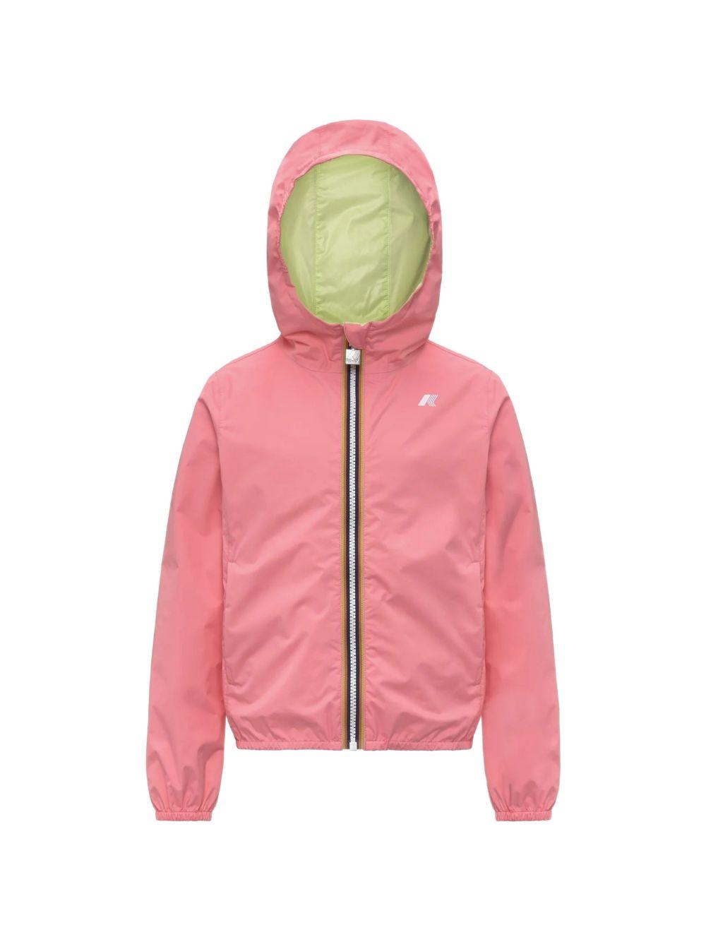 Giacca a vento con cappuccio e zip K61313W C0W K-WAY KIDS 