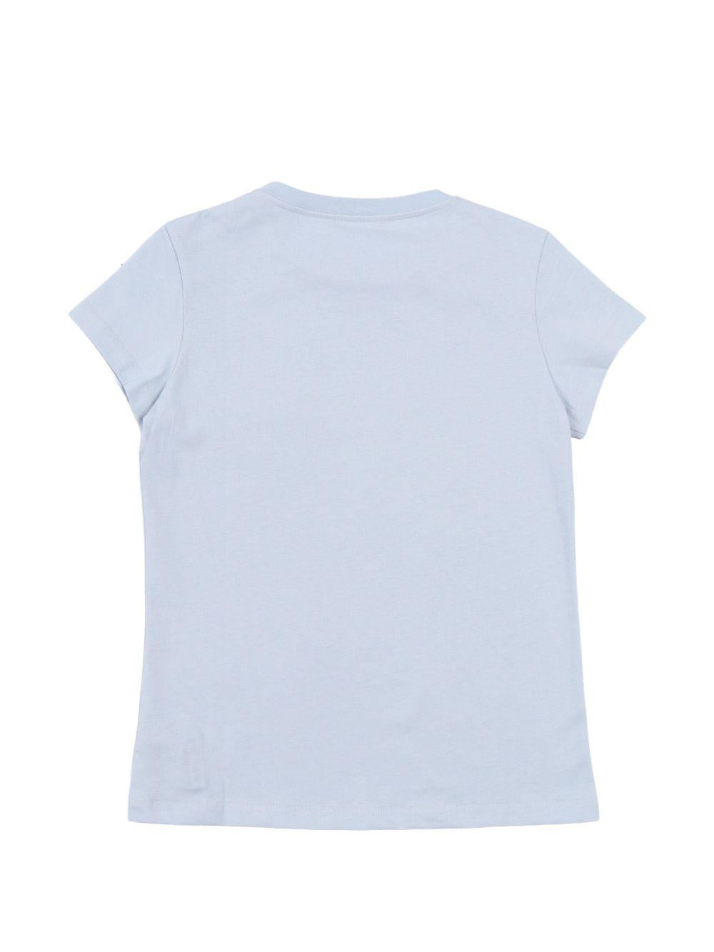 T-shirt con bottoni dorati BY8A01Z3672 685OR BALMAIN KIDS 