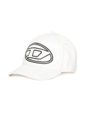 Oval-D White Baseball Cap
