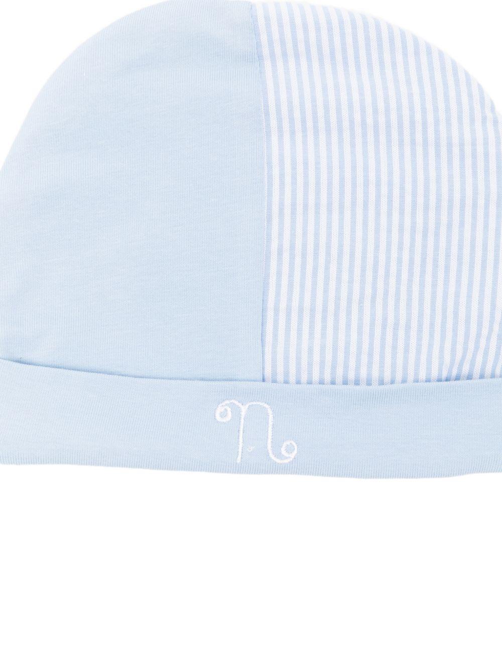 Berretto a righe in cotone E26131 AZZURRO NANAN KIDS 