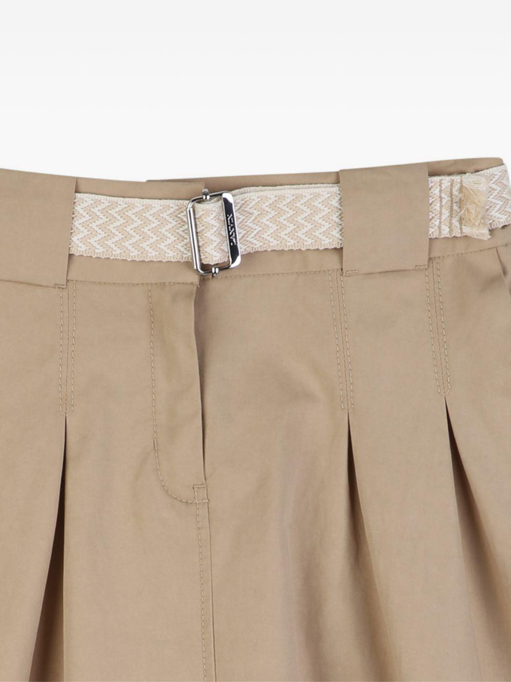Gonna con cintura intrecciata N30351 209 LANVIN KIDS 