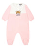 Tutina a calzino  beige-rosa mini teddy
