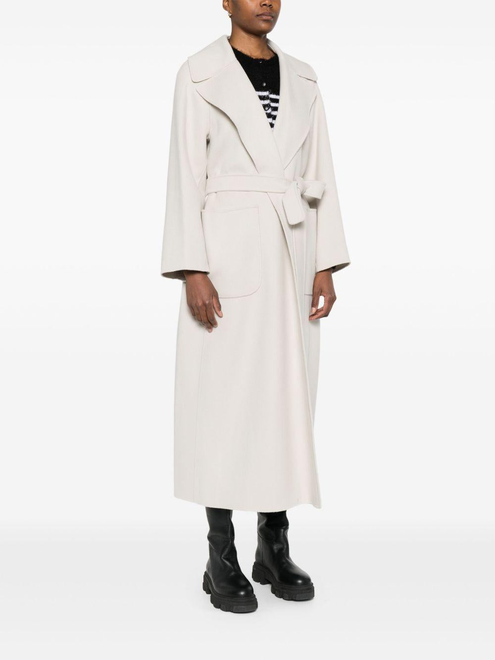 Cappotto in Lana Vrgine con Cintura 2529016011600 016 MAX MARA 'S 