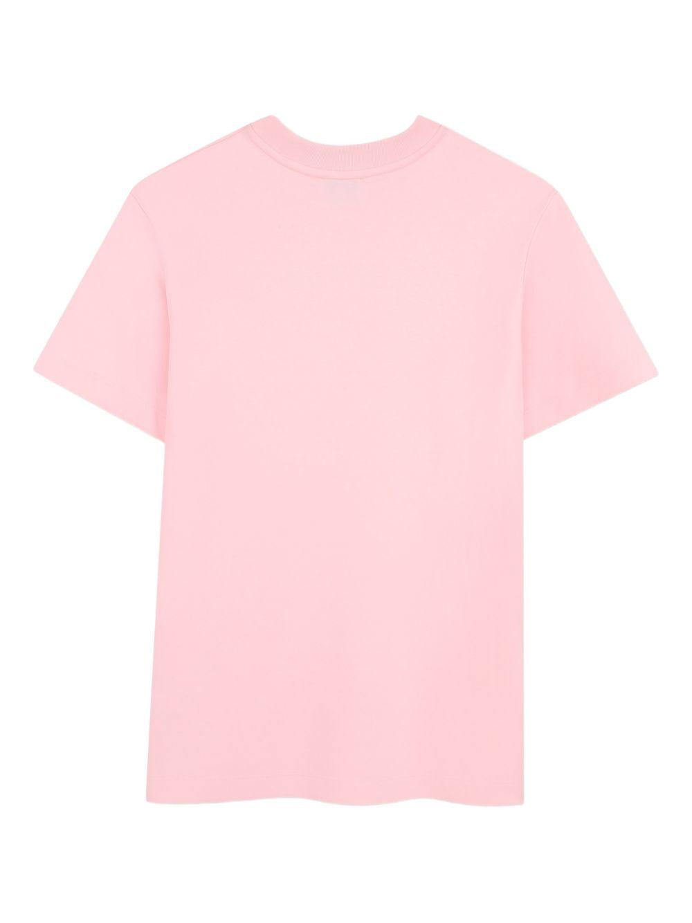 T-shirt con scritta logo N30342 44F LANVIN KIDS 