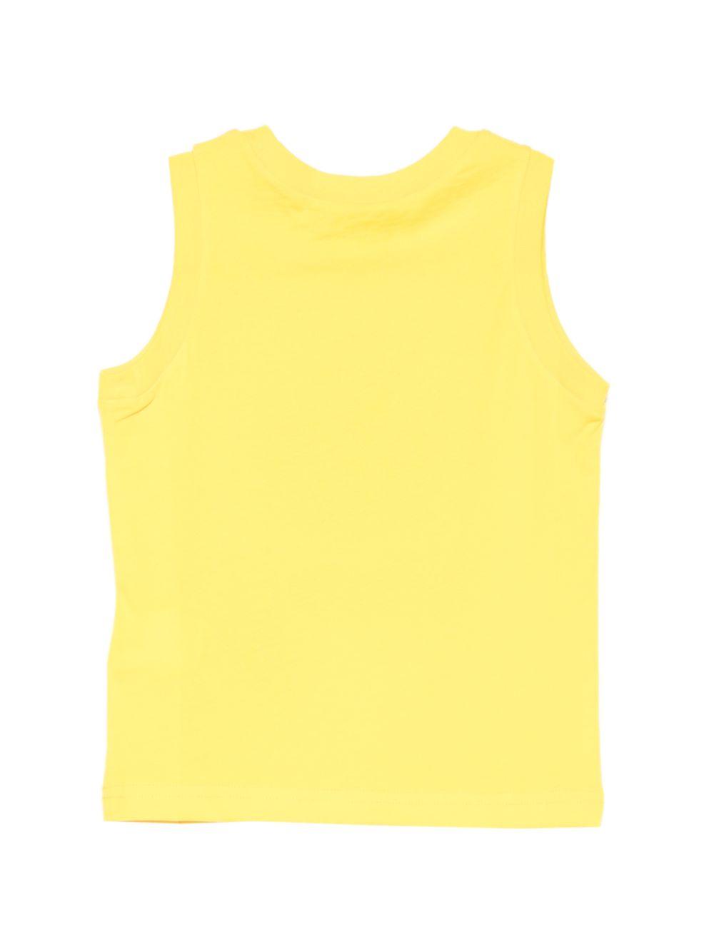 Canottiera in cotone senza maniche DQ3314D00XM DQ220 DSQUARED KIDS 