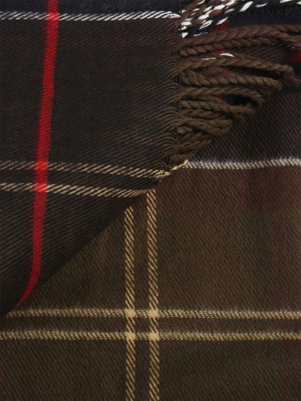 Sciarpa a Quadri con Cappuccio LGS0054 TN11 BARBOUR 