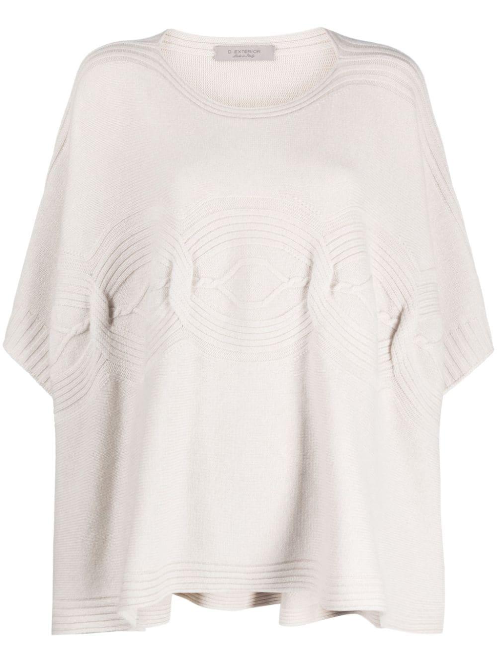 Capospalla Donna Beige in lana 57232 10 D.EXTERIOR 