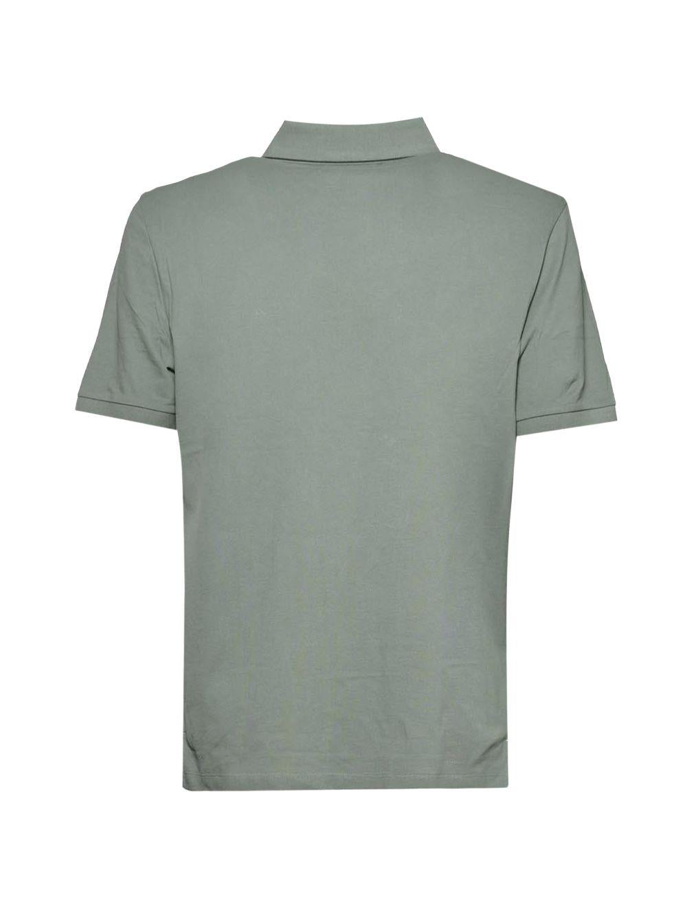 Polo a maniche corte con logo patch 20CMPL722A005263W 668 CP COMPANY 