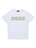 T-shirt bianca dsq2