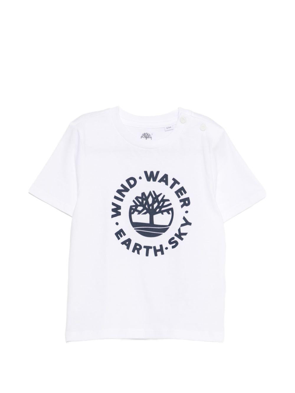 T-shirt in cotone organico girocollo T60857 10P TIMBERLAND KIDS 