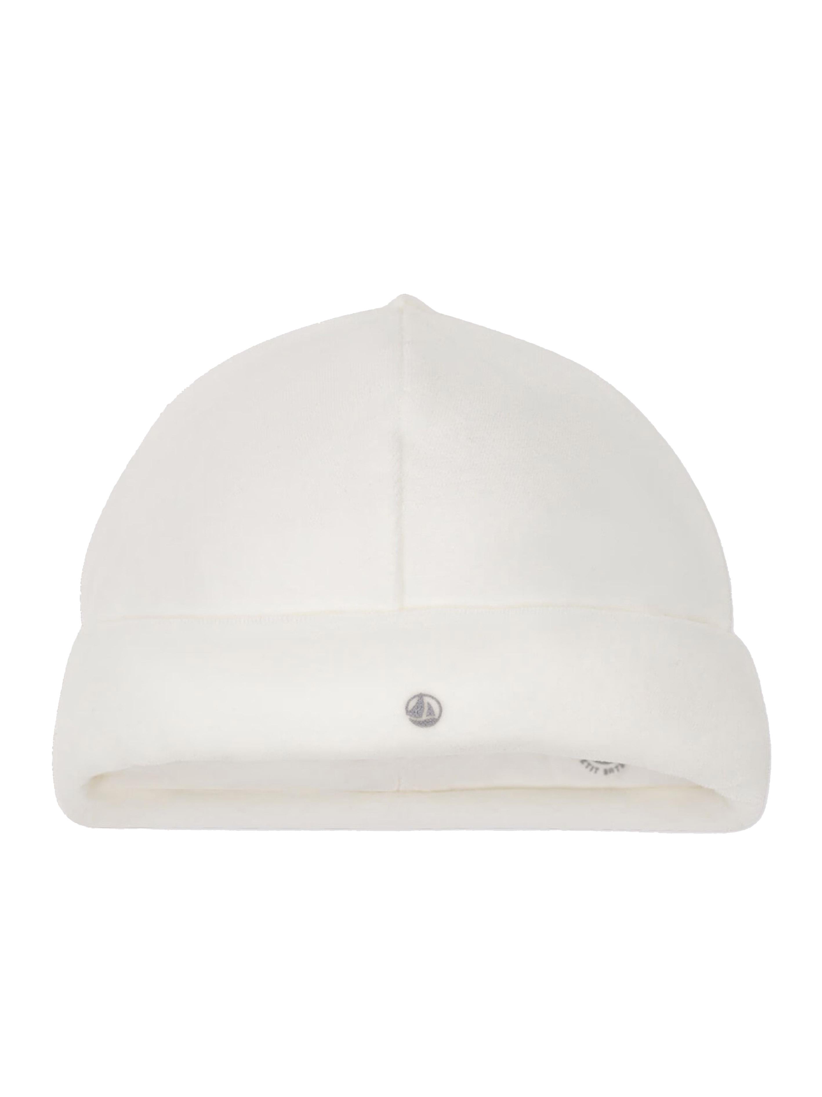 Cappello nascita bianco neonato A08AJ 01 PETIT BATEAU KIDS 