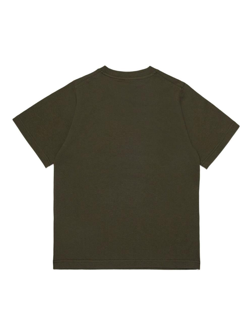 T-shirt con Logo Frontale DQ2823D004G DQ518 DSQUARED KIDS 
