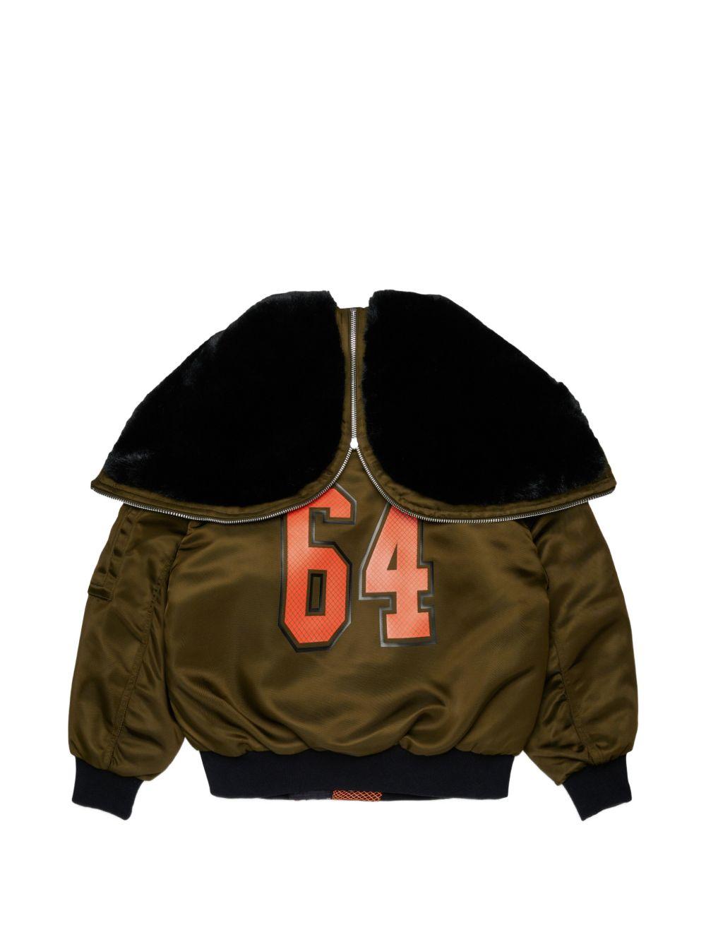Giubbino Tarmac Green DQ3412D0AIB DQ558 DSQUARED KIDS 