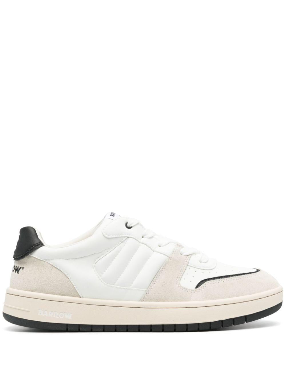 Sneakers bianche a inserti