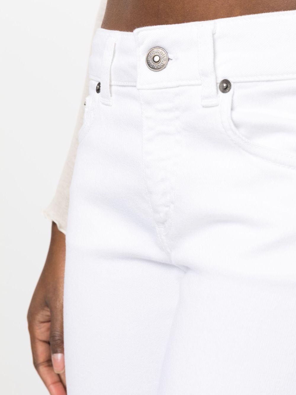Pantalone Rose bianco DP618BS0030PTD 000 DONDUP 