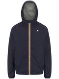 Giacca con cappuccio zip centrale