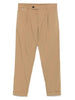 Pantalone riviera slim fit cammello