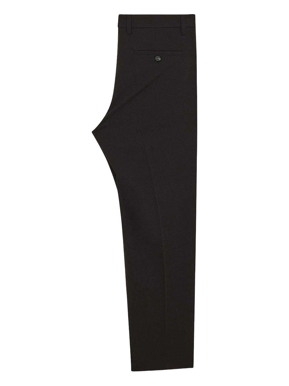 Pantalone nero con pences
