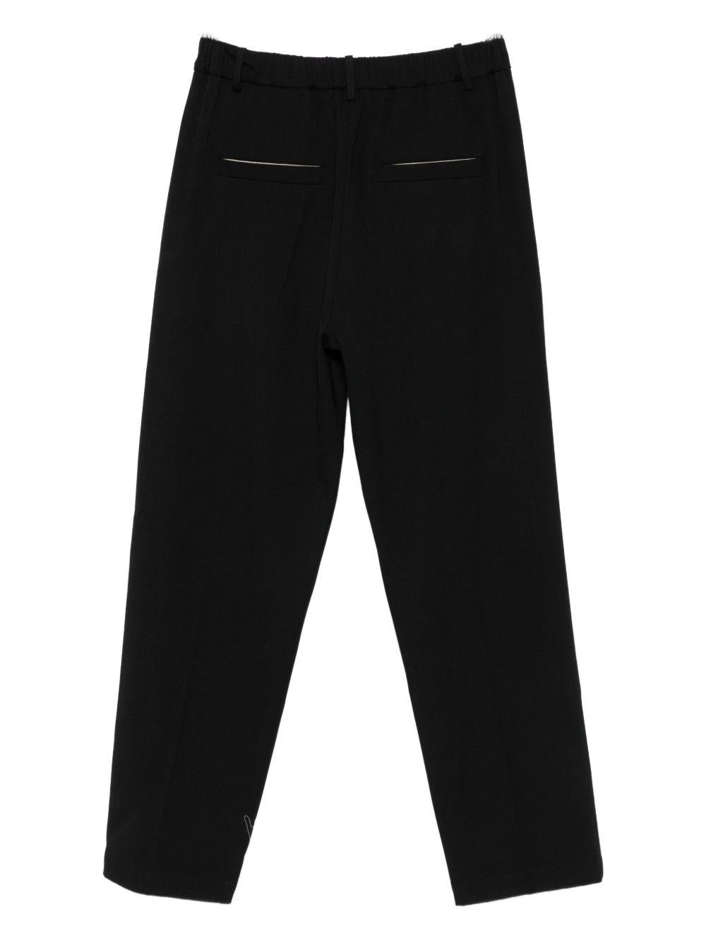 Pantaloni neri con piega stirata 165124A5052 NE ALYSI 