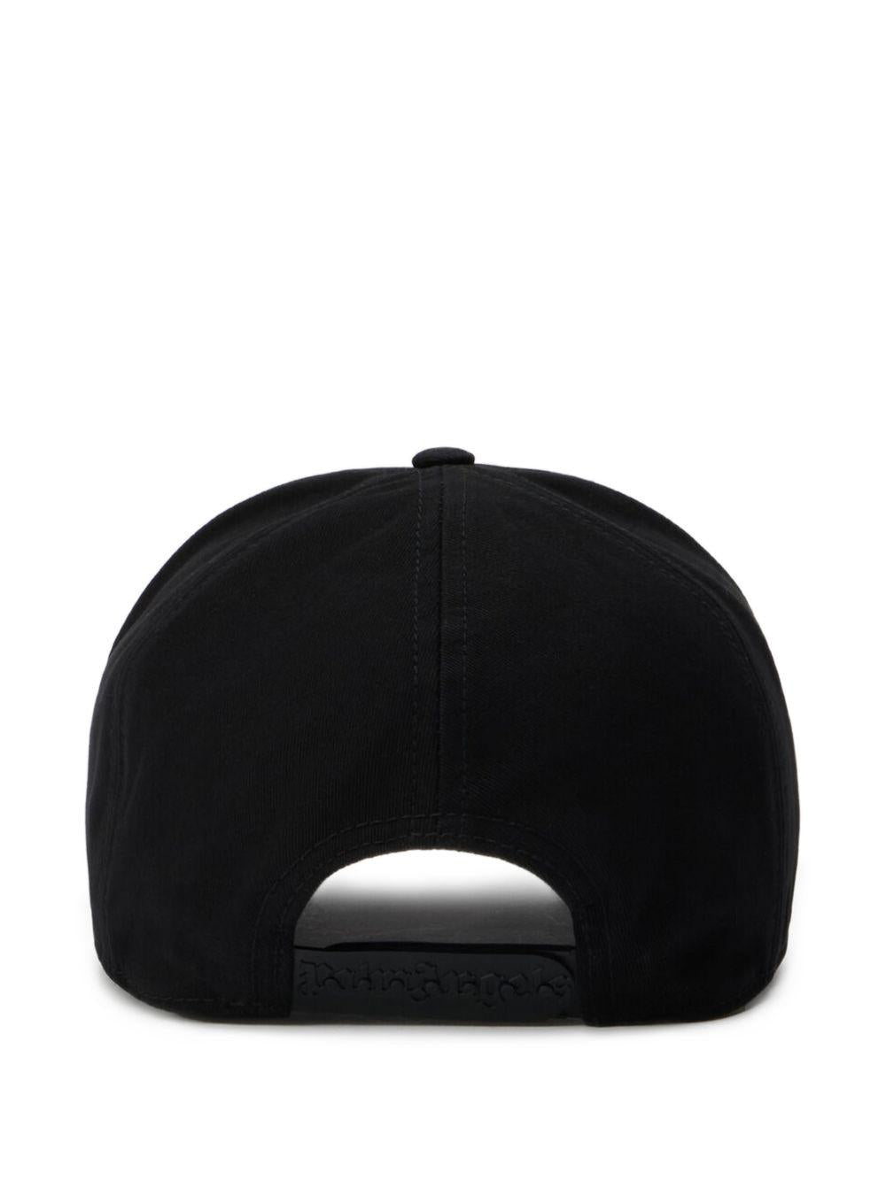 Cappellino con visiera e ricamo frontale PMLB104S26FAB004 1003 PALM ANGELS 