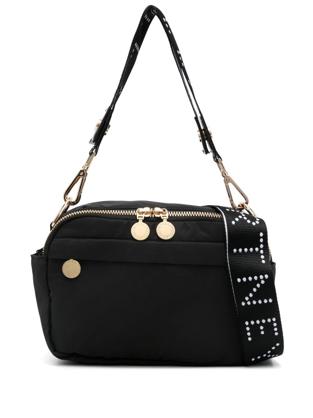 Borsa a Spalla Nera con Logo TV0508Z0537 930 STELLA MCCARTNEY KIDS 