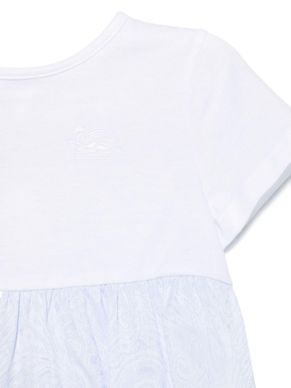 Tutina bicolor neonato GWB540P0472 600 ETRO KIDS 